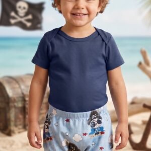 Shorts Panda Pirata