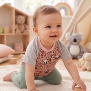 Camiseta Animals Rosa